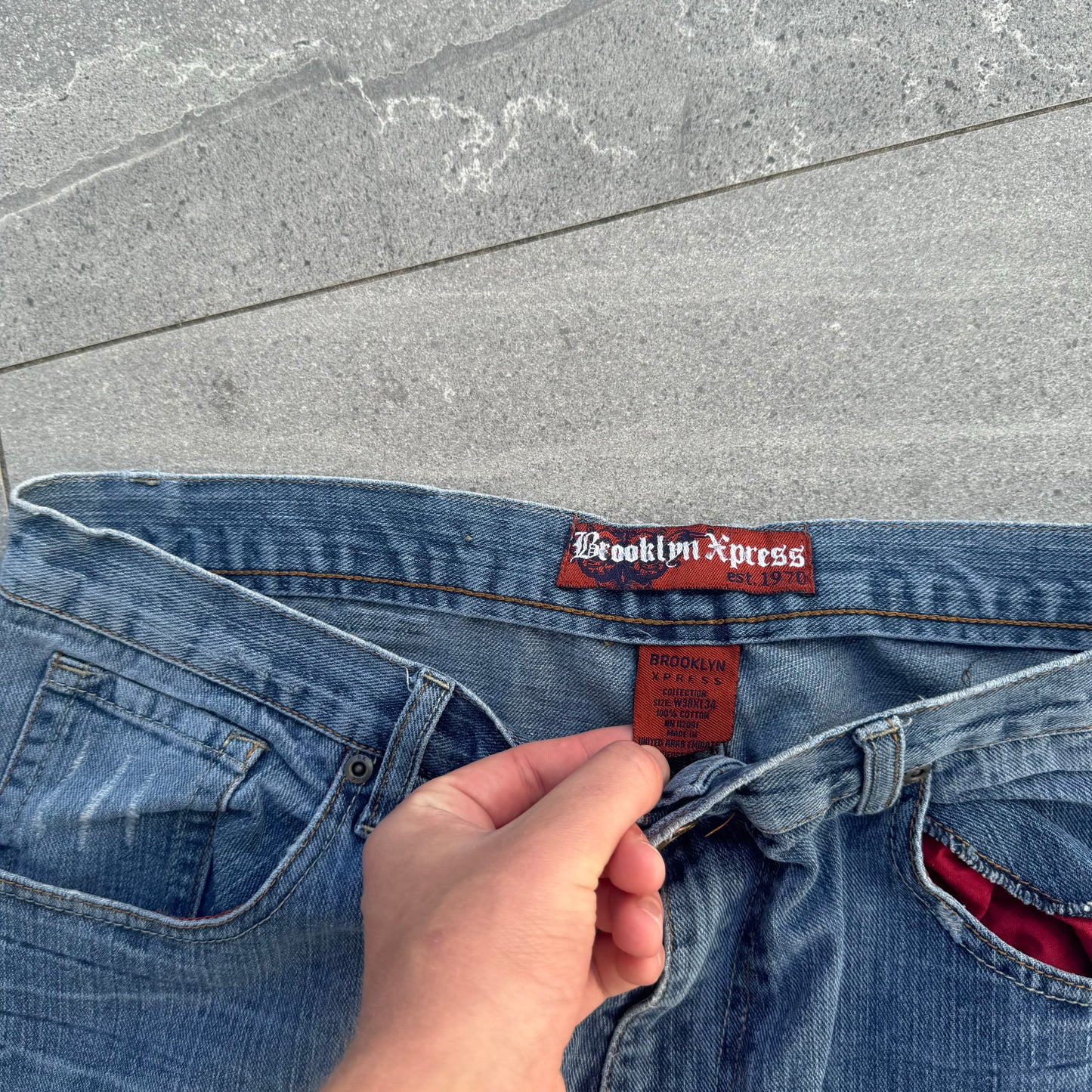 brooklyn xpress jeans - 36x32”