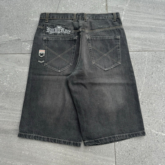 10/10 buckyrace jorts - 33x14”