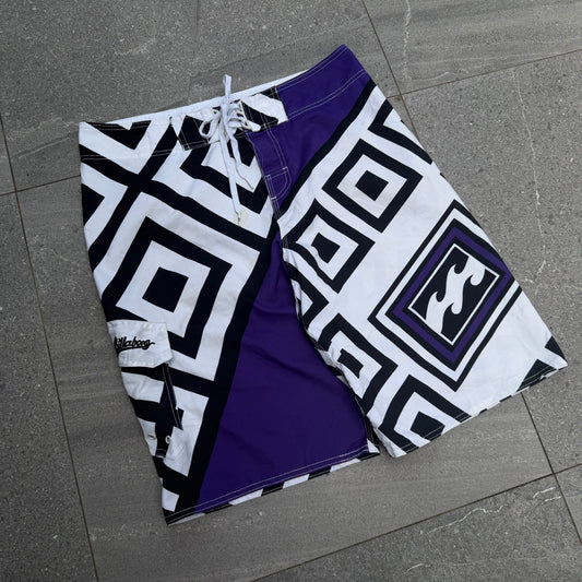 i saw these in the midst of a psychedelic fueled episode. billabongs, size 34”