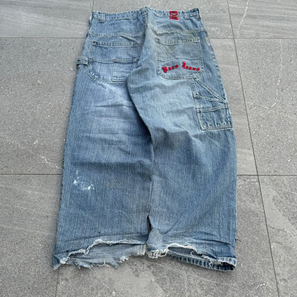 chopped paco jeans - 36x28”