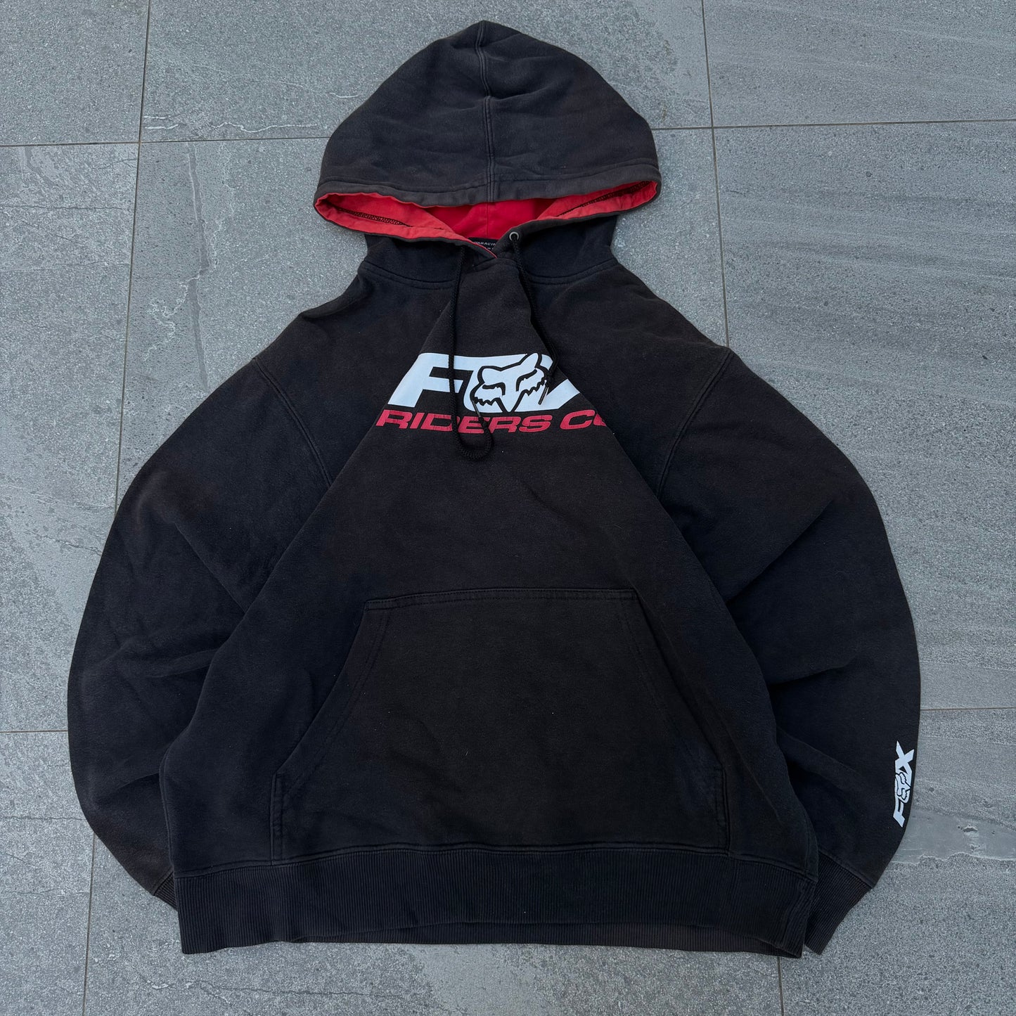 fox riders co. hoodie - M/L