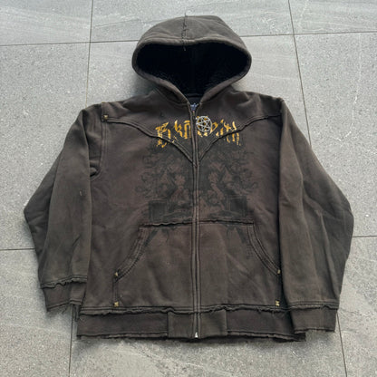 grail ecko pentagram hoodie - M