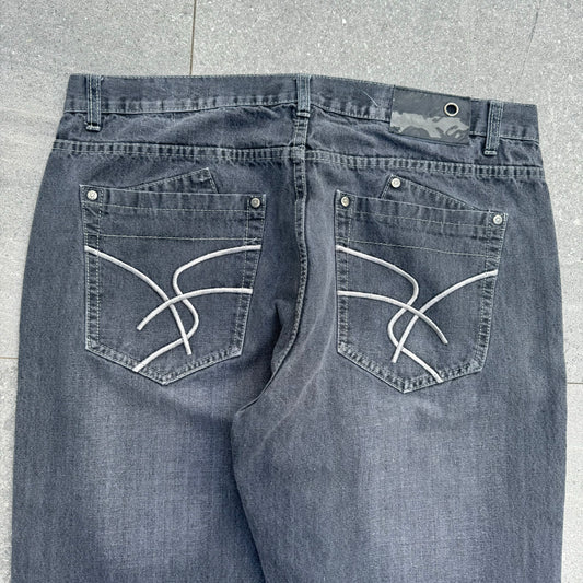 perfect black/grey faded jeans - 40x32”