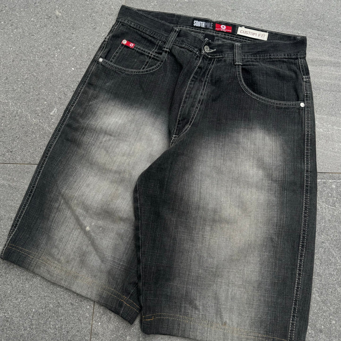 southpole redtabs jorts - 36x13”