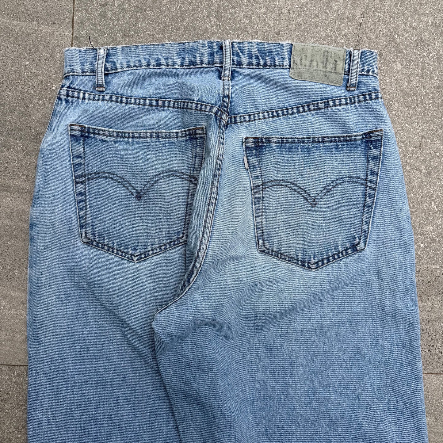 perfect purpletag silvertab baggies - 32x32”