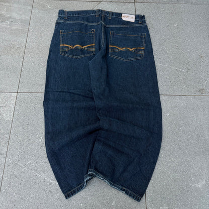toughhh indigo meccas - 39x28.5”
