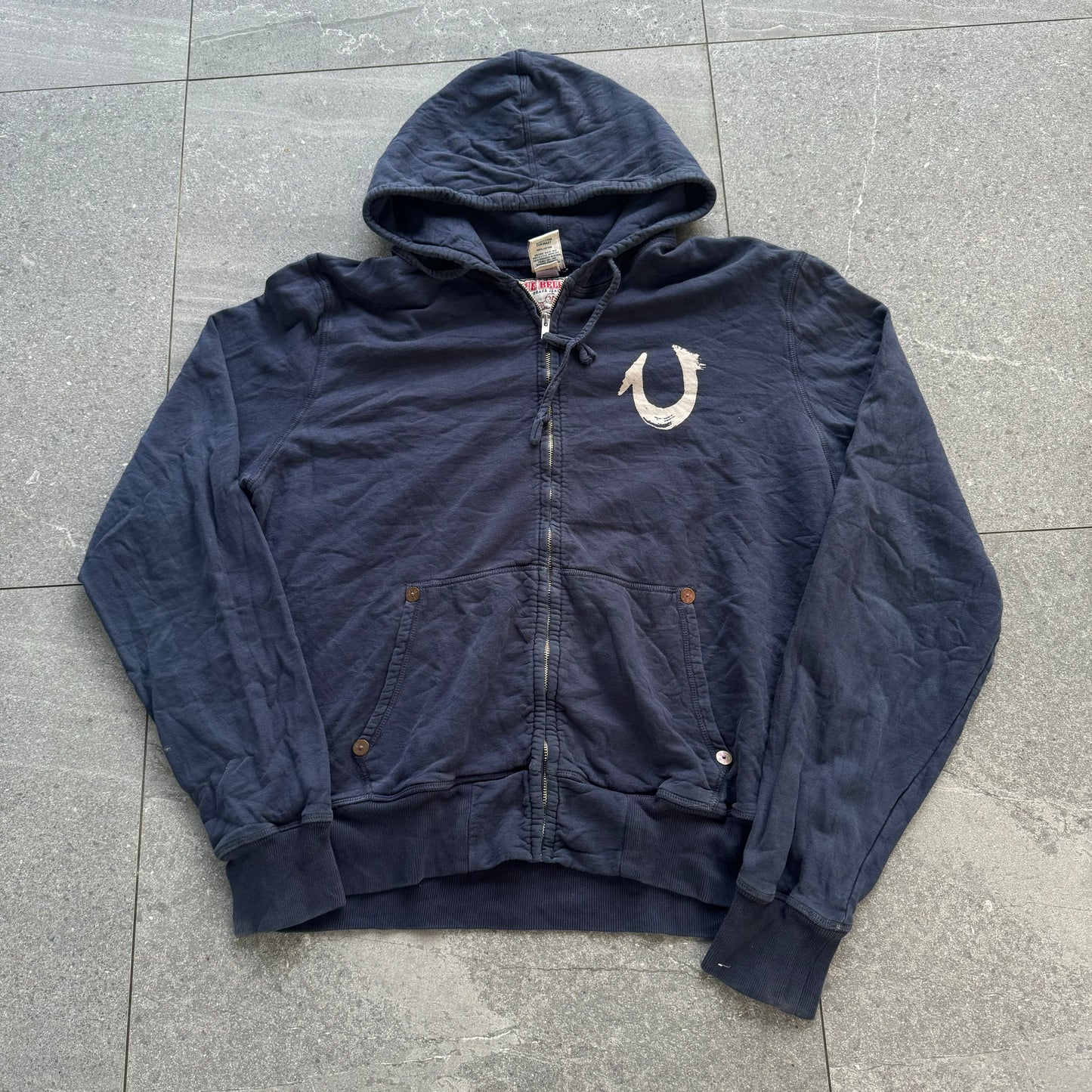 hardest mf truey hoodie - XL