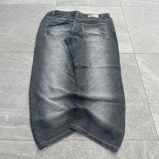faded tank jeans - 44x34”
