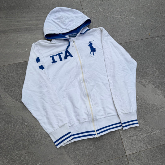 polo italy zip - S/M