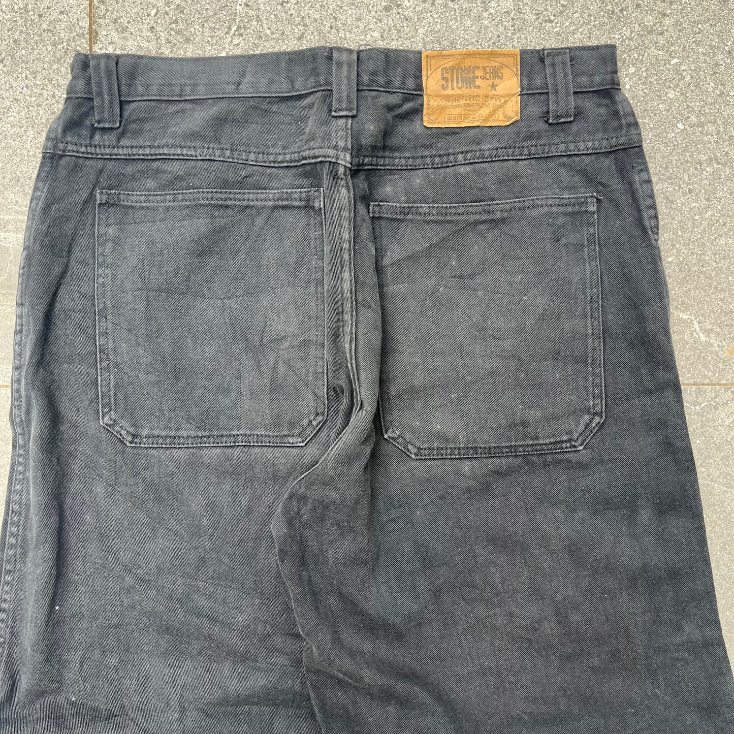 exquisitely fitting stone jeans - 36x29”