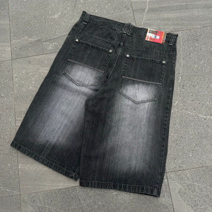 GRAIL southpole plaid jorts - 36x16”