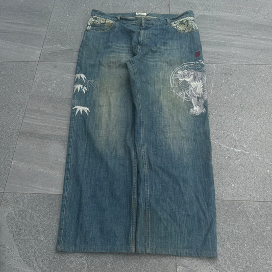 karakuri tiger jeans - 40x32”
