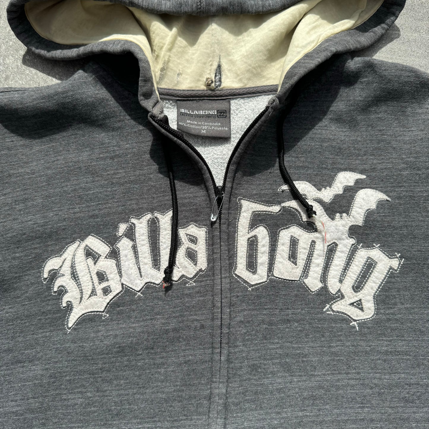 awesome billabong hoodie - M