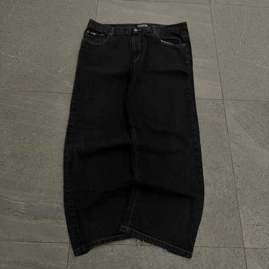 contrast stitched mecca jeans - 39x31”