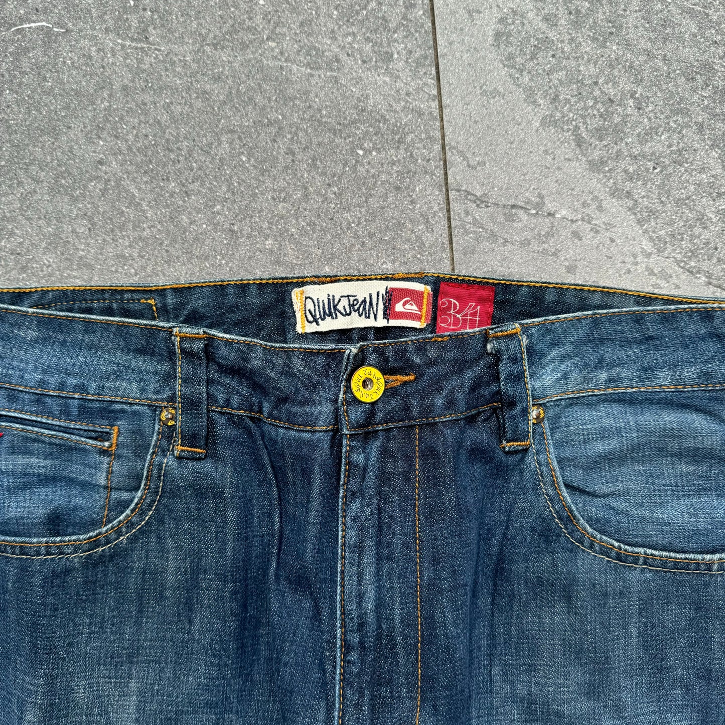 quiksilver logo jeans - 34”