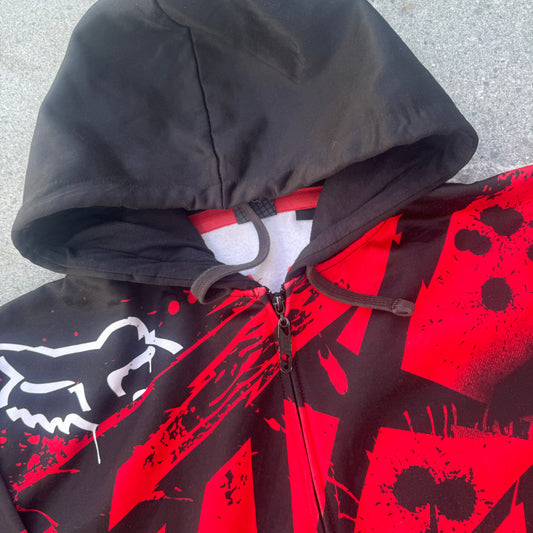 fox hoodie - XL