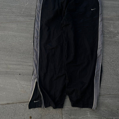 goated baggy nike flare zip trackpant - 34”