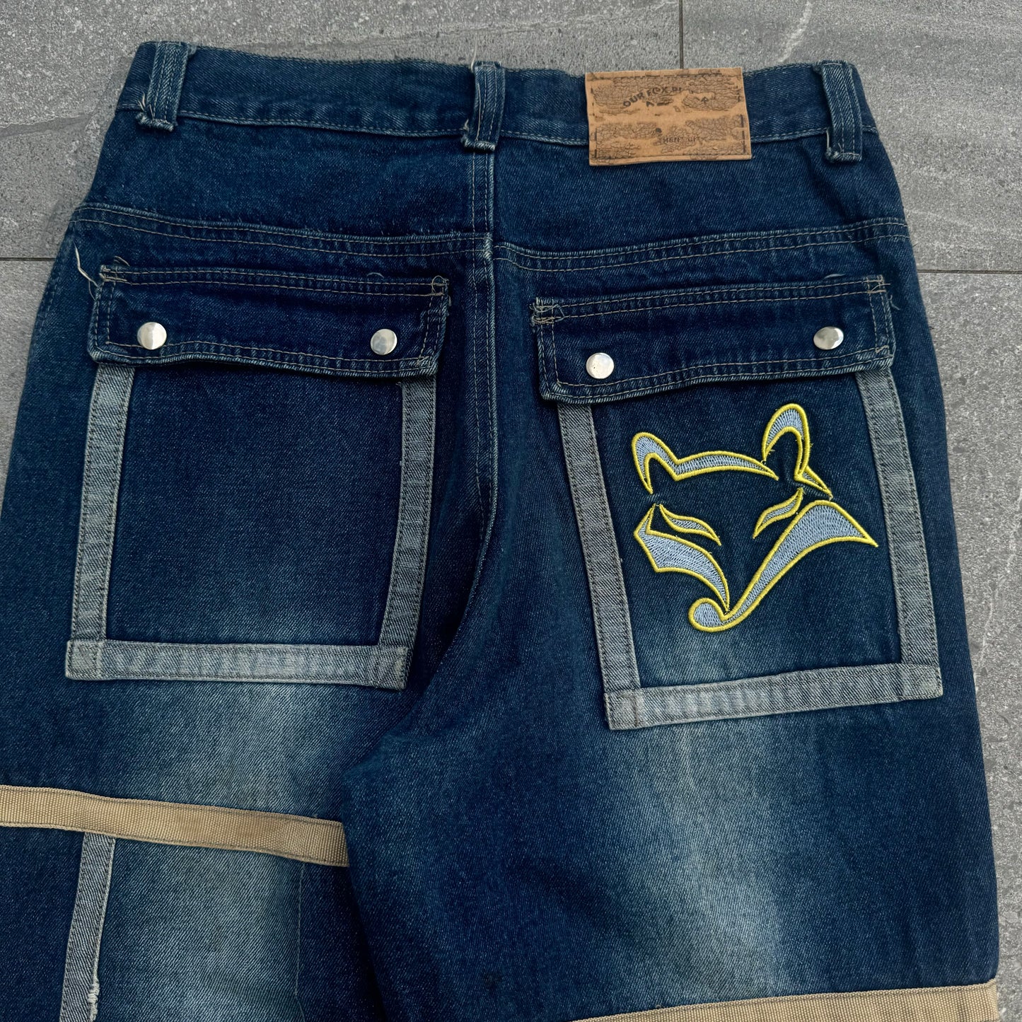 bootleg fox jeans - 32x31”