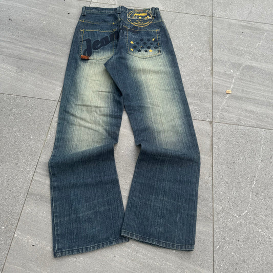 gorgeous akademiks faded bootcuts - 30x32”