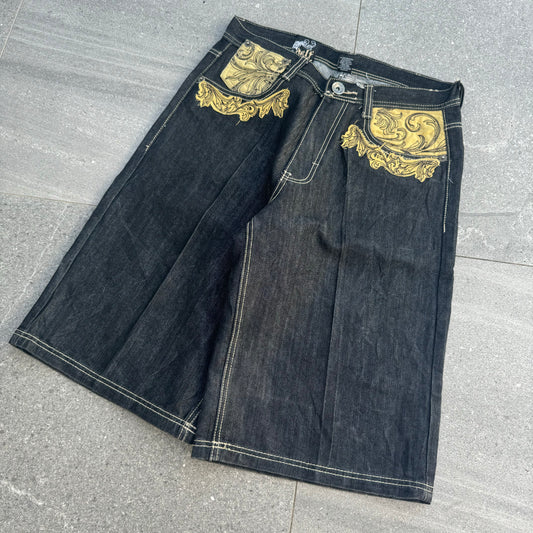 grail delf jorts - 32”
