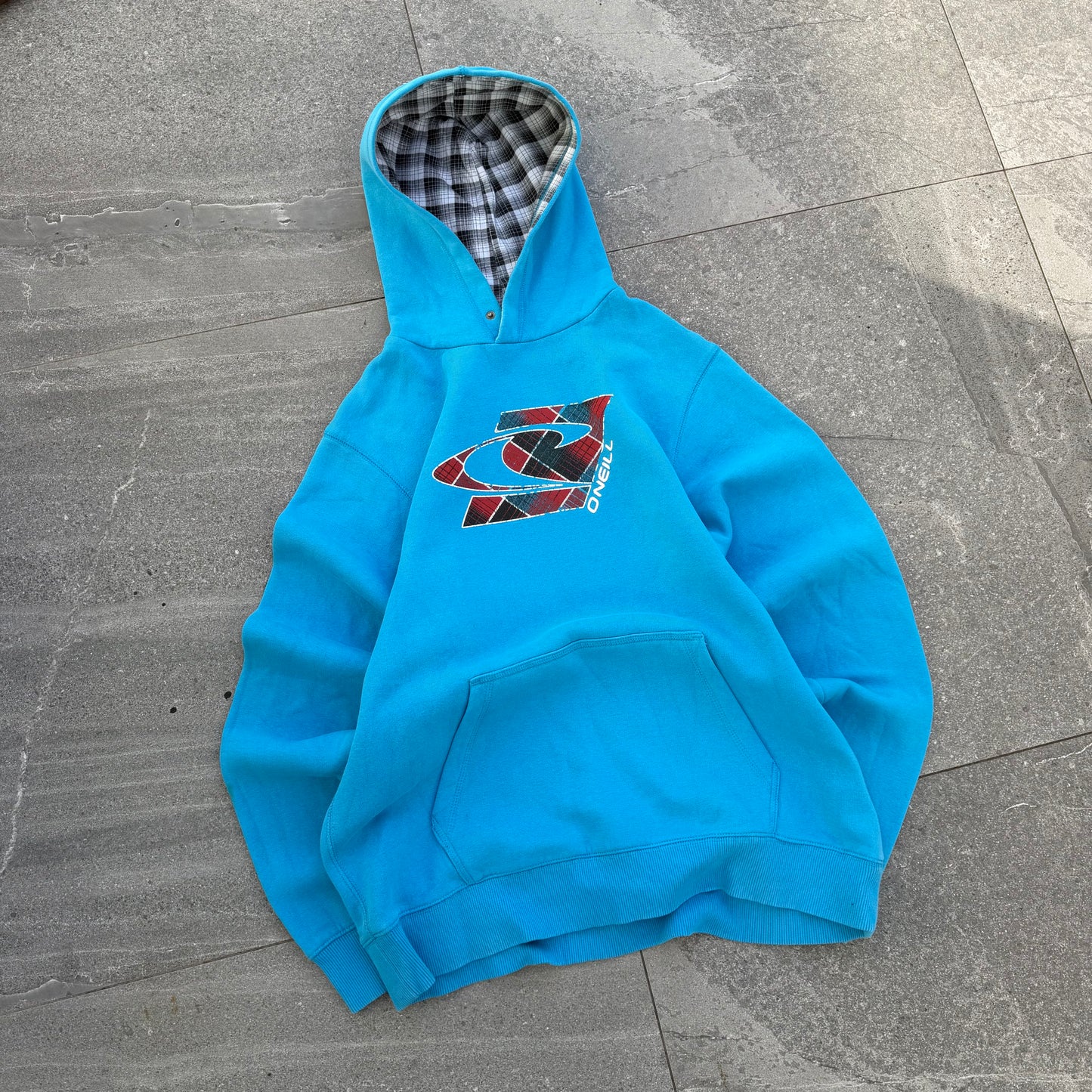 goddamn gorgeous oneill plaid hoodie - M