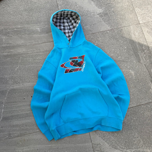 goddamn gorgeous oneill plaid hoodie - M