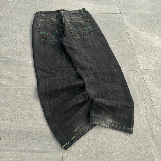 rainbow stitch regal jeans - 36x32”