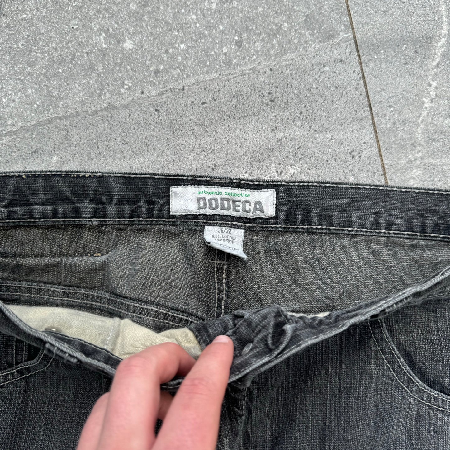 perfectly faded dodeca jeans - 36x31”