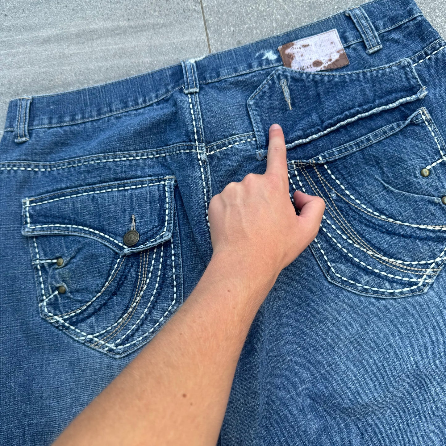 phat farm jorts - 40x13.5”