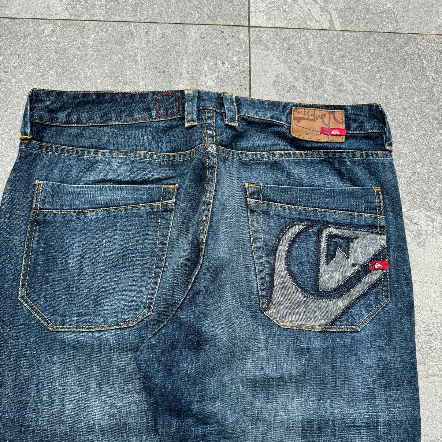 quiksilver logo jeans - 34”