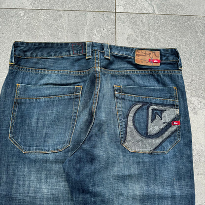 quiksilver logo jeans - 34”