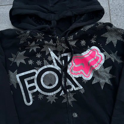 reversible fox hoodie - S