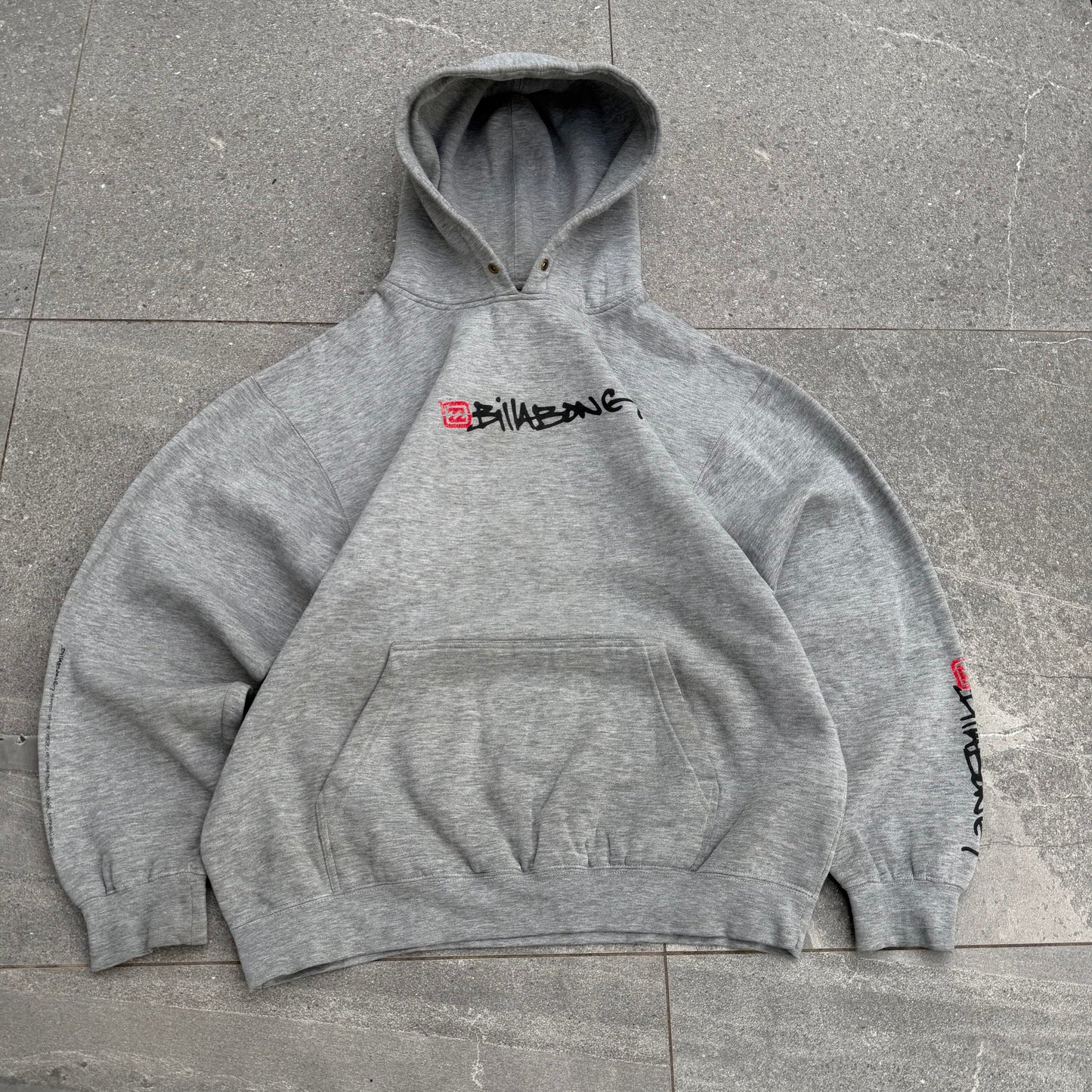 just the cleanest 00s billabong hoodie - L