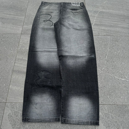 FUCK THWSE ARE HARD lot29 jeans - 36x33”