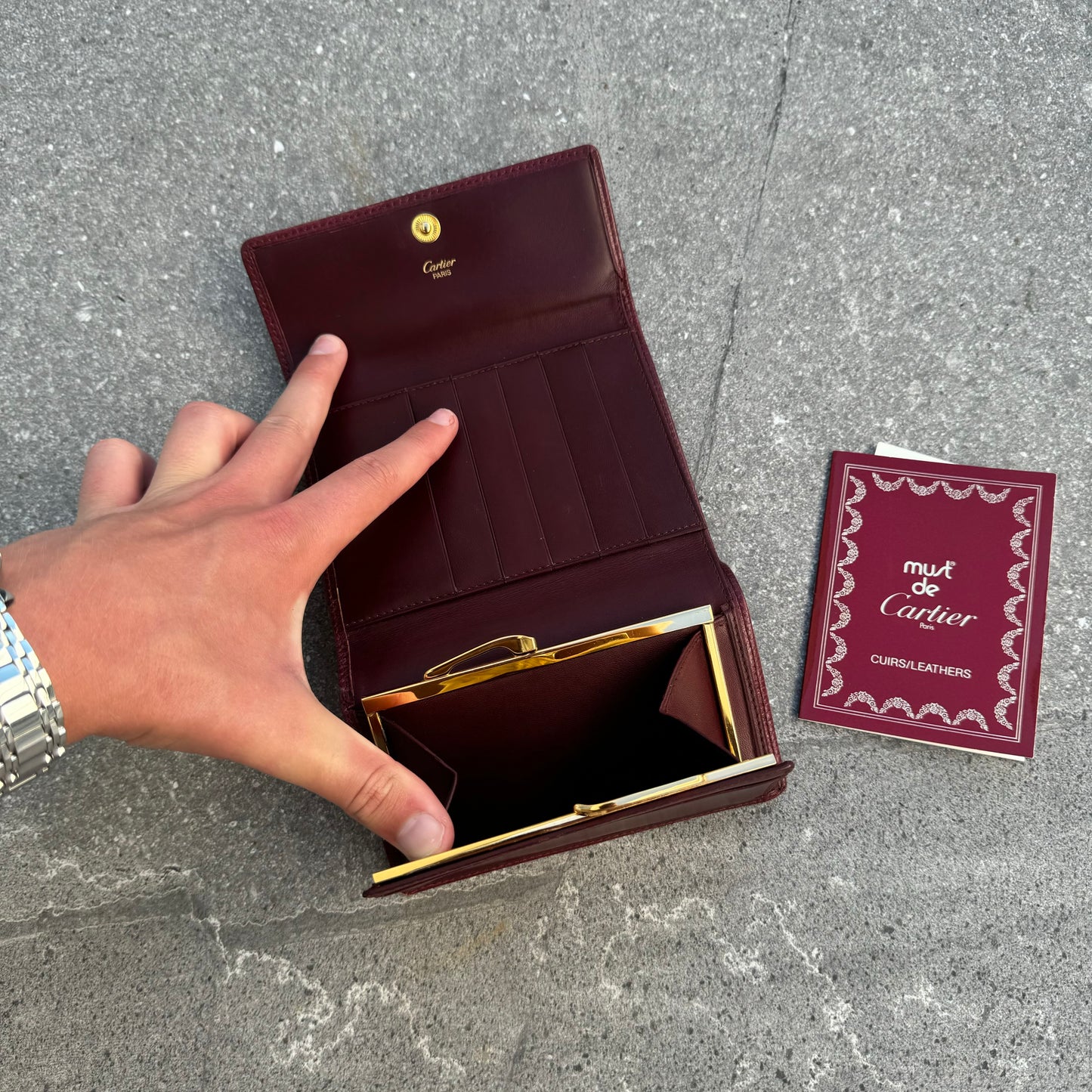 gorgeous cartier wallet