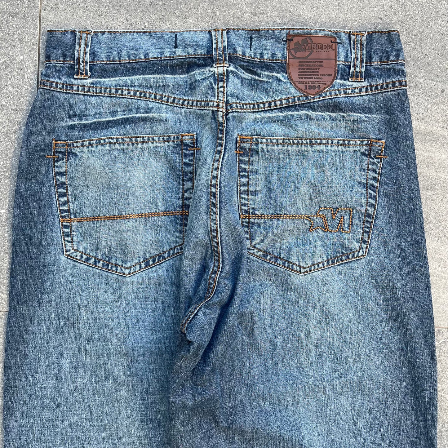 god tier mecca jeans - 34x33”