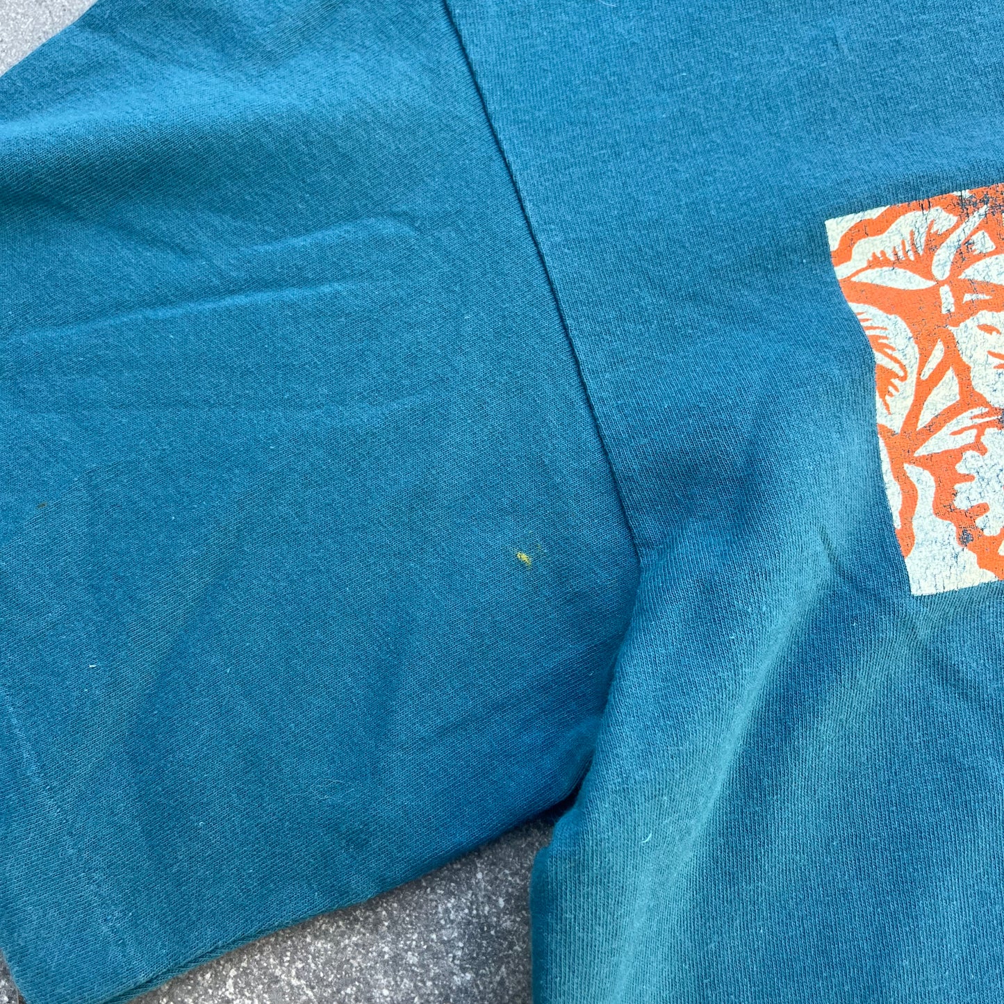 1996 stussy flower tee - XL