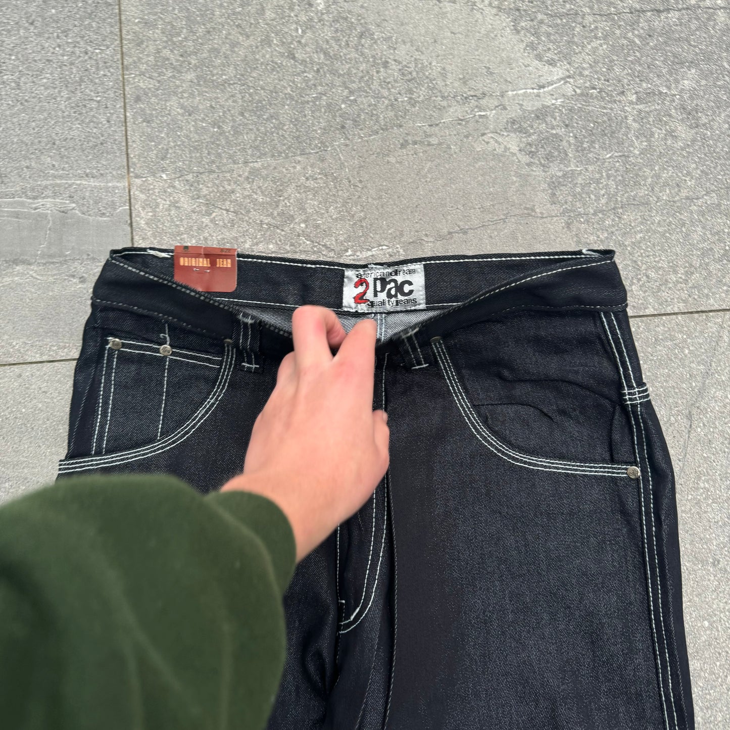 og 2pac jeans 31x33”