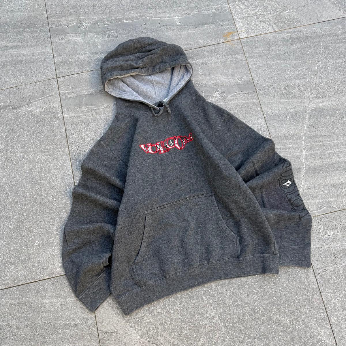 god tier volcom hoodie - S