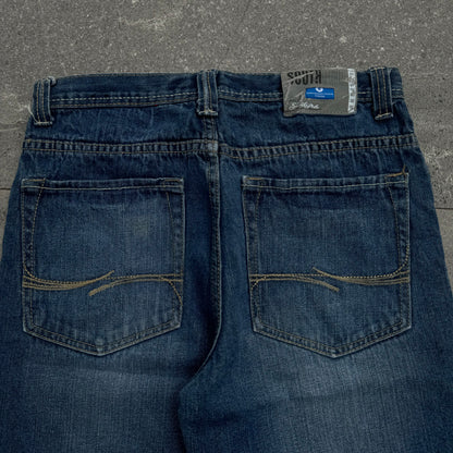 southpole blue tab jorts - 30x11”