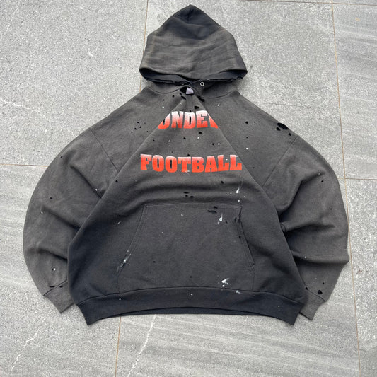 goated 90s sundevil football faded hoodie - L/XL