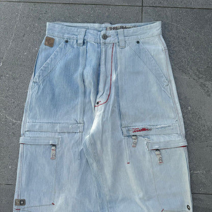 goated thriller denim jeans - 31x32”