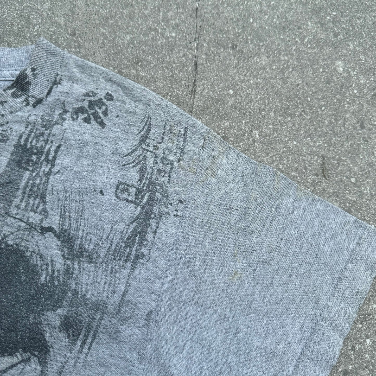 tapout skull tee - S/M