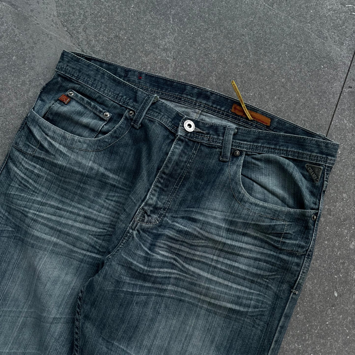 chams bootcut spec jeans - 36x29”