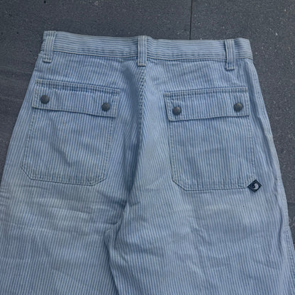 t&cs pinstripe jorts - 30”