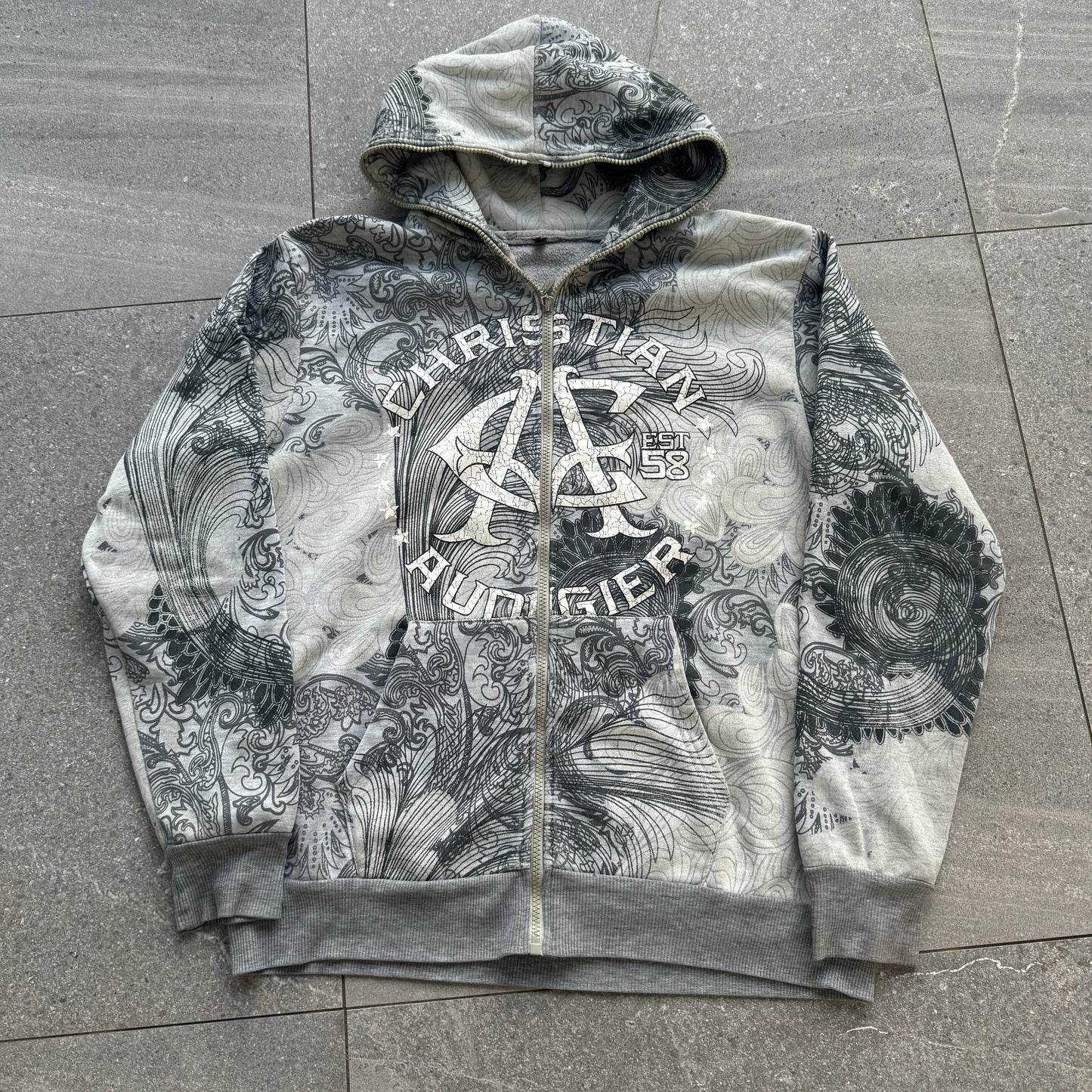 christian audigier fullzip - M