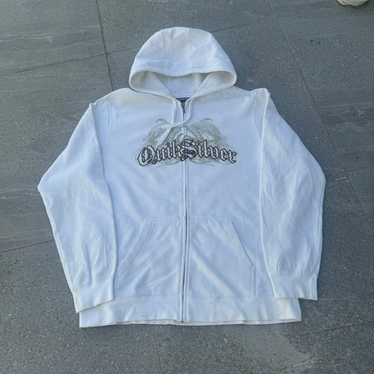 grail quiksilver hoodie - M/L