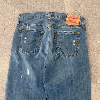 levi’s patchwork bootcuts - 32x34”