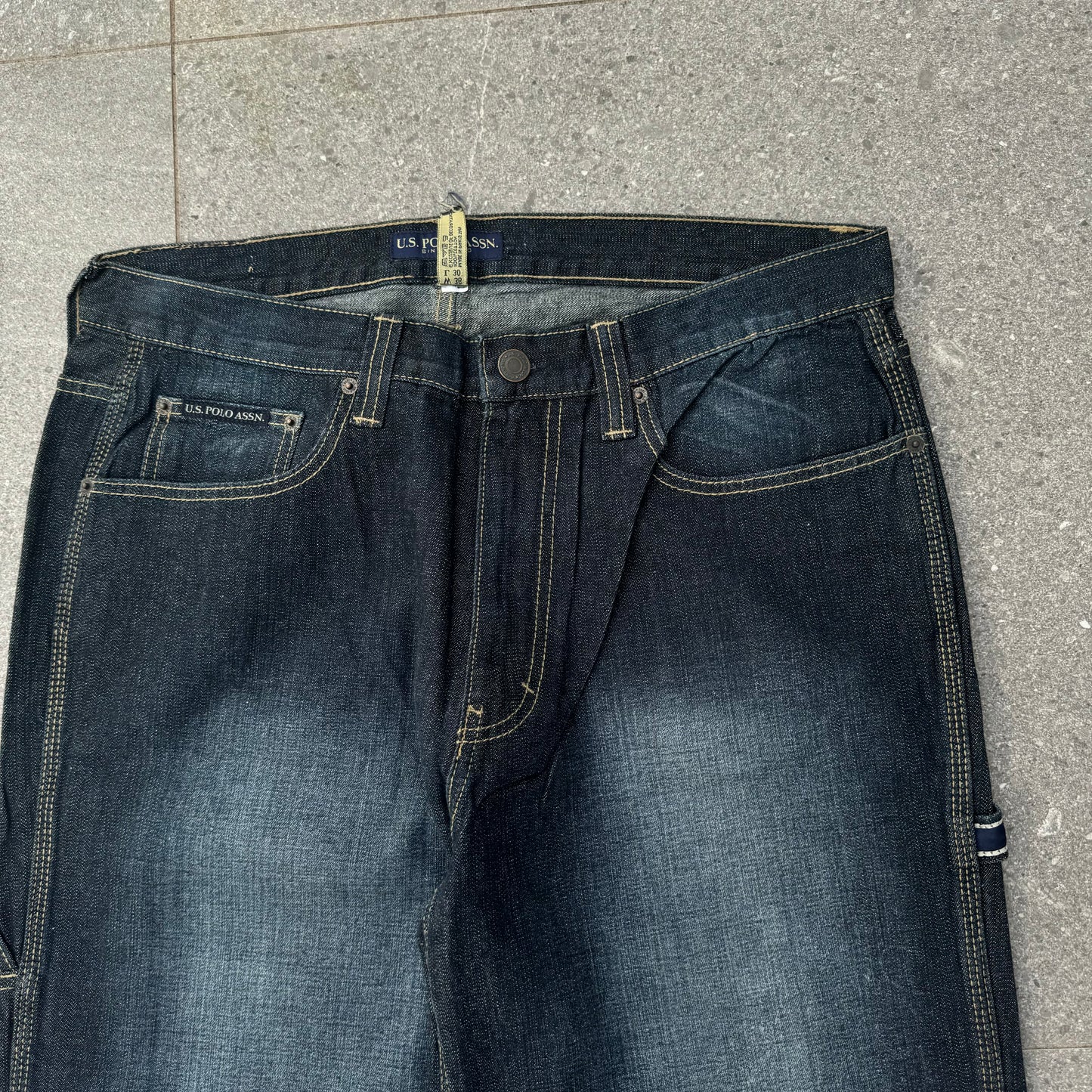 bro the wash on these is insane —— polo assn jeans - 36x31”