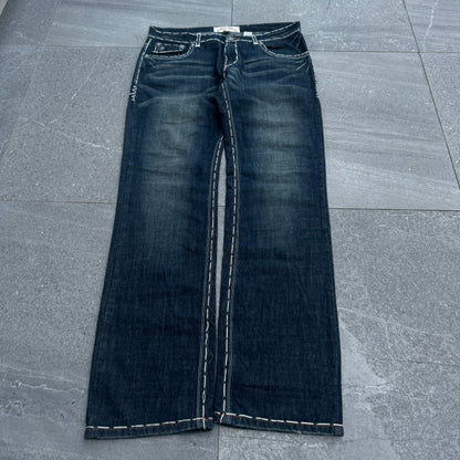 staccccckdd bootcut cross jeans so tuff - 38x37”